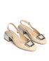 Zapatilla Yute Slingback Hebilla 4581